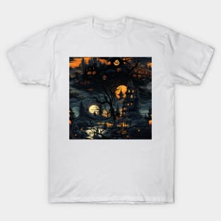 Halloween Decorations 17 - Haunted House T-Shirt